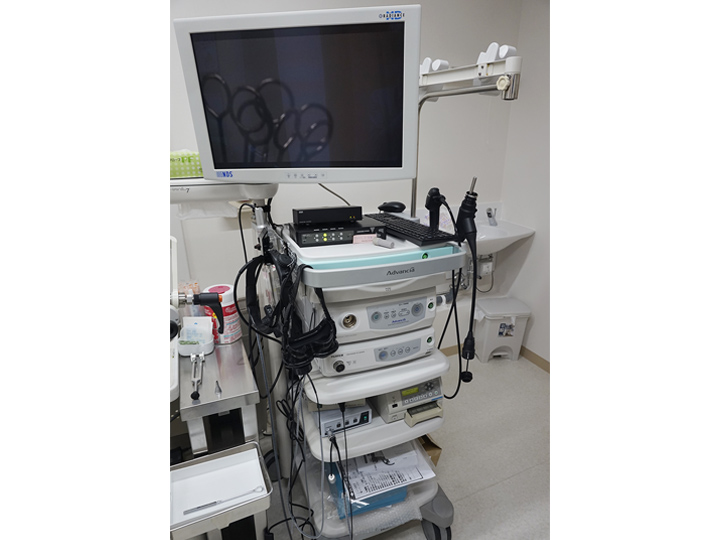 電子内視鏡の光源・プロセッサー